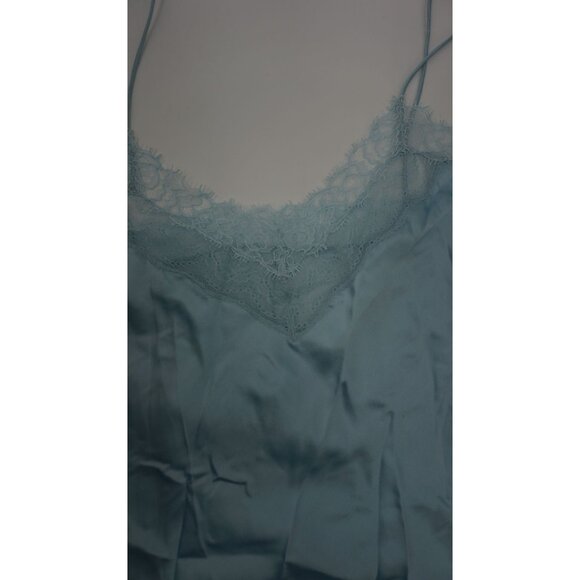Jonathan Simkhai NightNight Blue Lingerie Top Small - Picture 2 of 6